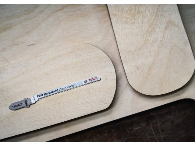 Krivuljni list Bosch za vbodno žago PRO Hardwood clean curve T101AOF 83 mm, 5kos, 2608634233